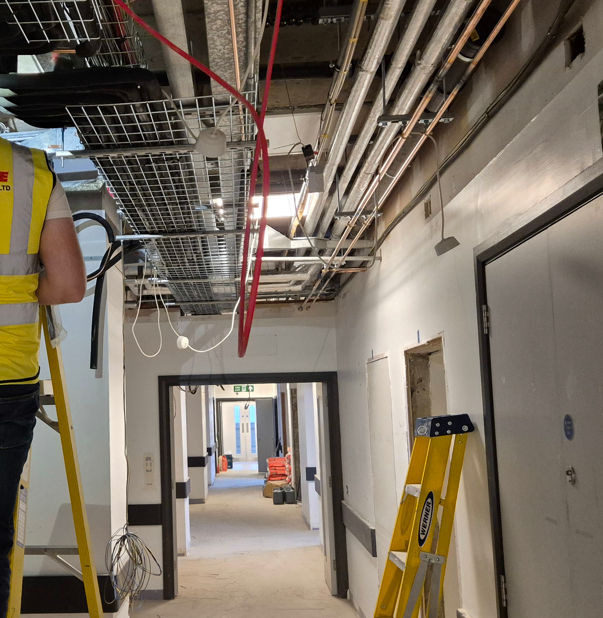 Building renovation fire-stopping cost assessment services