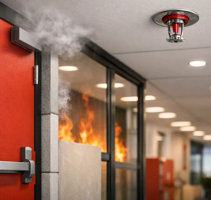 Commercial fire-stopping cost estimation services